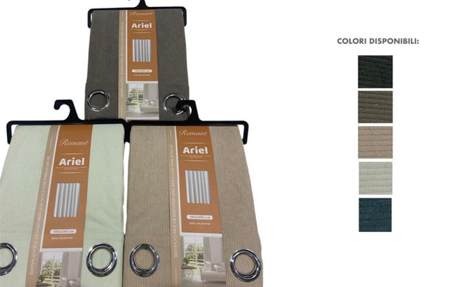 box 24 tende con anelli Ariel