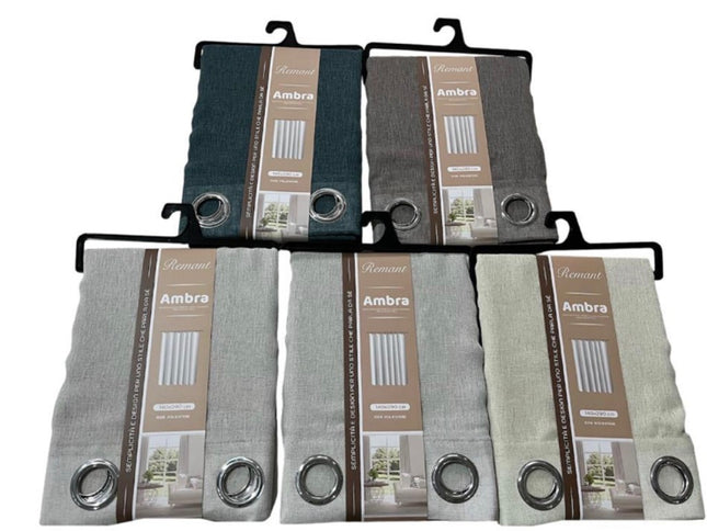 box 24 tende con anelli Ambra