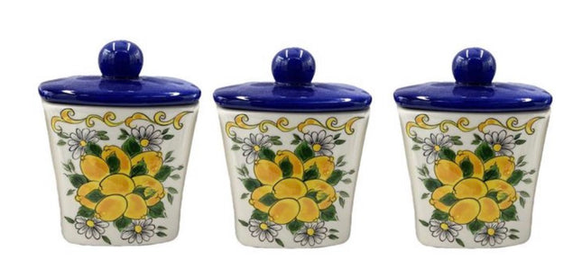 box 8 confezioni di 3 barattoli limone/blu