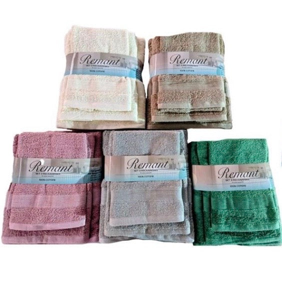 box 5 Set 3 asciugamani