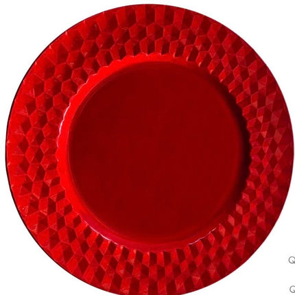 24 sottopiatti cubi rossi