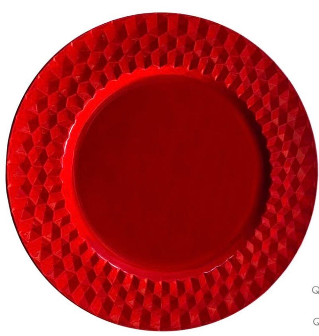 24 sottopiatti cubi rossi